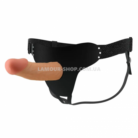 фото Страпон Pretty Love - HARNESS BRIEFS Stark Universal Strap-On Harness 6,9''