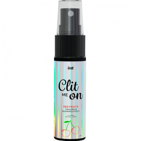 фото Збуджуючий спрей для клітора Intt Clit Me On Red Fruits Warming Effect 12 мл
