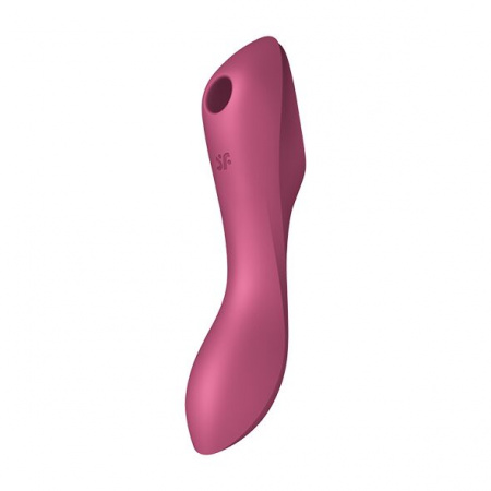 фото Вакуумний стимулятор із вібрацією Satisfyer Curvy Trinity 3 Red