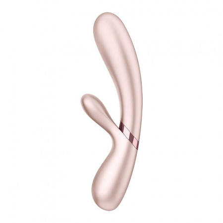 фото Смарт вібратор-кролик із підігрівом Satisfyer Hot Lover Nude