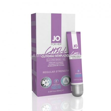 фото Стимулюючий гель для клітора System JO CHILL COOLING (10 мл)охолоджувальний
