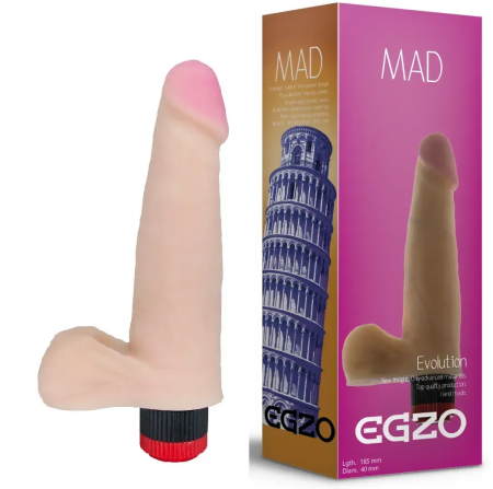 фото Вибратор Egzo Erogen Ciberscin 19 x 4,5 см