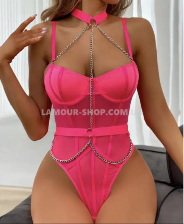 фото Боді рожеве XL