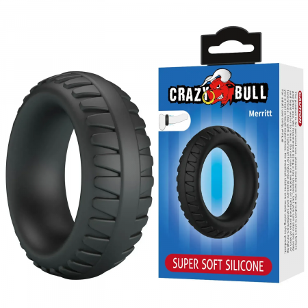 фото Ерекційне кільце Crazy Bull - Merritt Super Soft Silicone Cock Ring