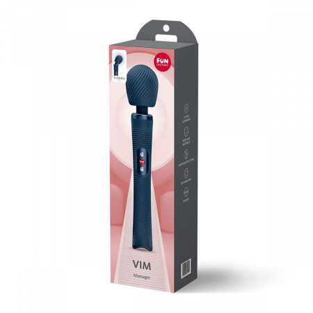 фото Вібромасажер Fun Factory VIM Vibrating Wand Nightblue