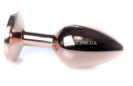 фото Анальний затор Boss Series - Jewellery Red Gold PLUG Rose S