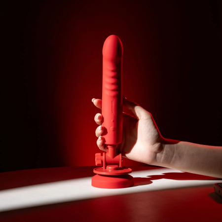 фото Смарт-міні секс-машина Lovense Mission 2 Vibrating suction cup dildo