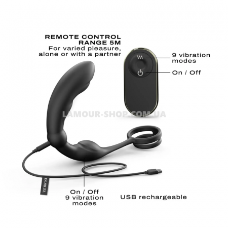 фото Масажер простати Dorcel P-Ring з ерекційним кільцем