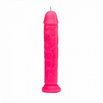 Свічка LOVE FLAME - Dildo Roma PINK Fluor