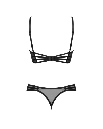 фото Комплект Obsessive Roxelia 2-pcs crotchless set M/L