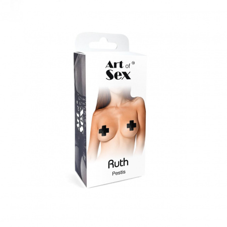фото Сексуальні наклейки на груди Art of Sex – Ruth. Чорний