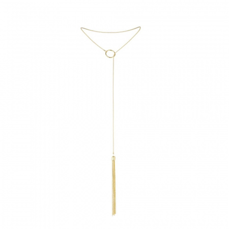 фото Цепочка для тела Bijoux Indiscrets Magnifique Tickler Pendant Chain - Gold