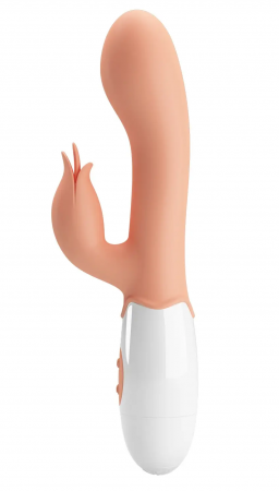 фото Вібратор із стимулятором клітора Pretty Love - Bloody Mary