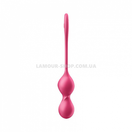 фото Вагінальні смарт-кульки Satisfyer Love Birds 2 Connect App Red, 86 г
