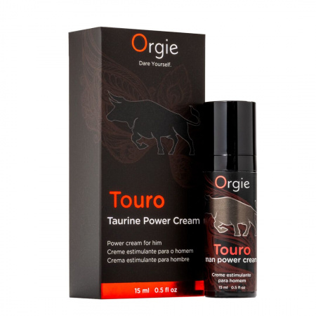 фото Крем для посилення ерекції Orgie Touro Power Cream, 15 мл, з таурином