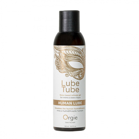 фото Лубрикант на водній основі Orgie Lube Tube Human Lube, 150 мл