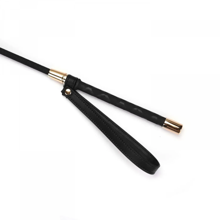 фото Ляпалка-сердечко Liebe Seele Black Organosilicon Riding Crop, екошкіра