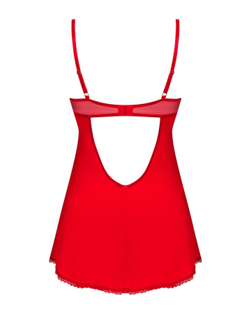 фото Пеньюар Obsessive Ingridia chemise & thong M/L