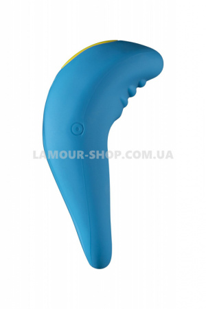 фото Ерекційне віброкільце Romp Juke, вигнута віброголовка