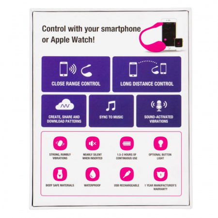 фото Смарт віброяйце Lovense Lush 2