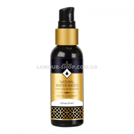 фото Лубрикант на водній основі Sensuva Natural Water-Based Exotic Coconut (57мл)