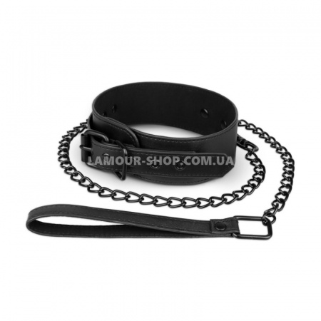 фото Нашийник с повідцем Bedroom Fantasies Collar & Leash
