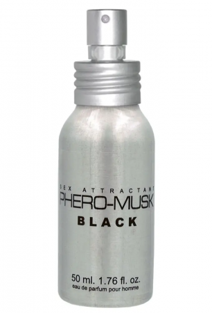 фото Парфуми з феромонами для чоловіків PHERO-MUSK BLACK, 50 мл