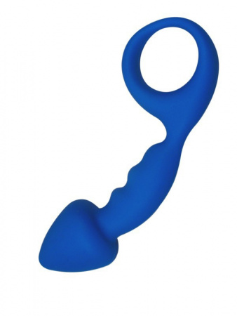 фото Анальная пробка Adrien Lastic Budy Blue 25 мм