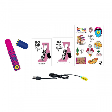 фото Вакуумний кліторальний стимулятор Romp Lipstick