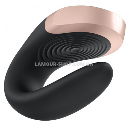фото Смарт-вібратор для пар Satisfyer Double Love (Black)