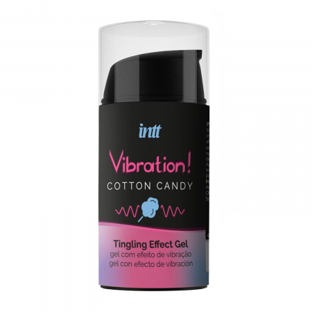 фото Рідкий вібратор Intt Vibration Cotton Candy (15 мл)