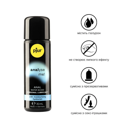 фото Лубрикант Pjur Analyse Me! Comfort Water Glide 30 мл