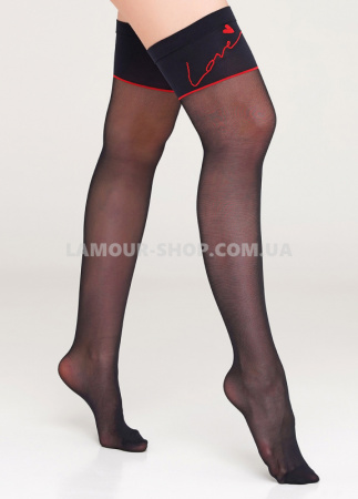 фото Панчохи GIULIA AMOUR 20 (1) calze nero 3/4