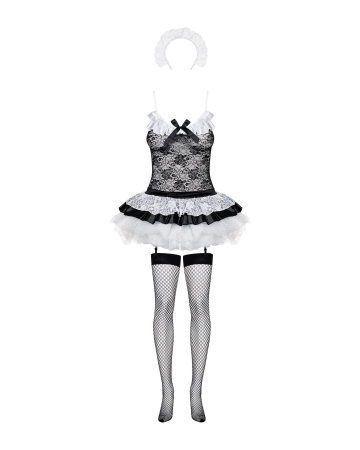 фото Рольовий костюм Obsessive Housemaid 5 pcs costume S/M