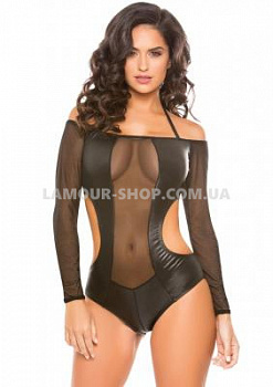 Боди Wetlook and Mesh Romper