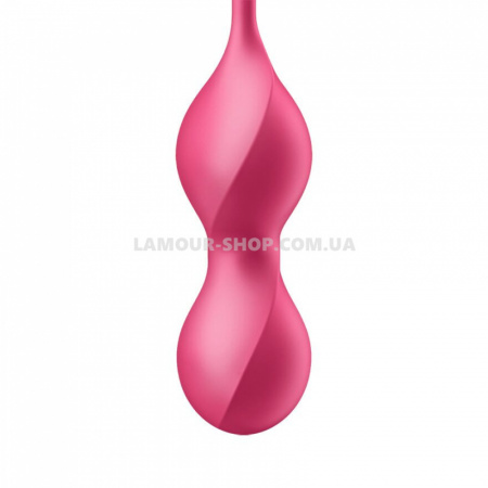 фото Вагінальні смарт-кульки Satisfyer Love Birds 2 Connect App Red, 86 г