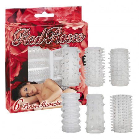фото Набір насадок 6er Penismanschetten