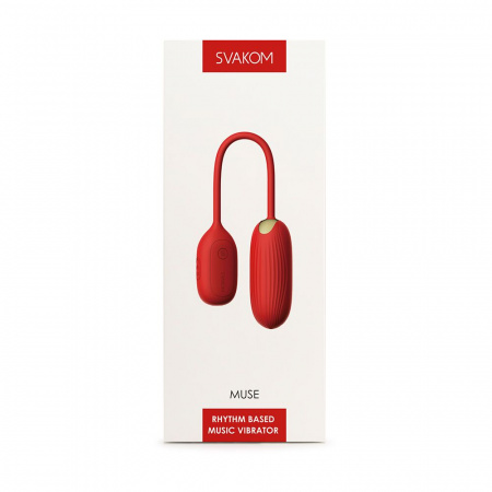 фото Віброяйце Svakom Muse Red
