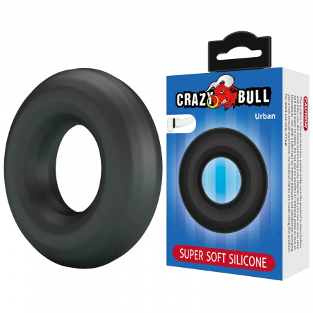 фото Ерекційне кільце Crazy Bull - Urban super soft silicone