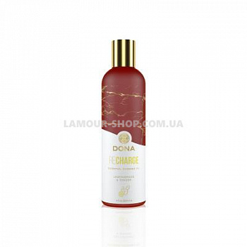 Масажна олія DONA Recharge - Lemongrass & Gingerl (120 мл) 