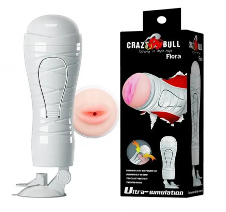 фото Мастурбатор ротик CRAZY Bull-Flora