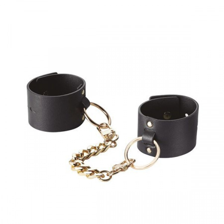 фото Наручники Bijoux Indiscrets MAZE - Wide Cuffs Black