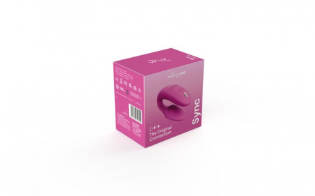 фото Вібратор We-Vibe SYNC 2 Rose