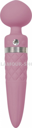 фото Вібромасажер 2в1 PILLOW TALK - Sultry Pink, масажер і вібратор з ротацією