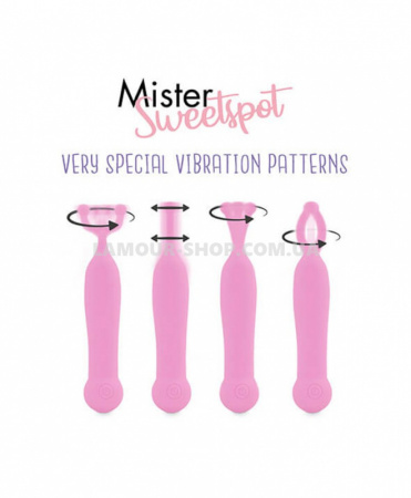 фото Вибратор FEELZTOYS - MISTER SWEETSPOT CLITORAL VIBRATOR PINK