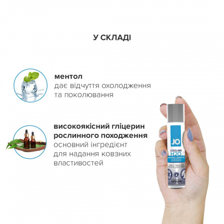 фото Охолоджувальна змазка на водній основі System JO H2O COOLING (60 мл)