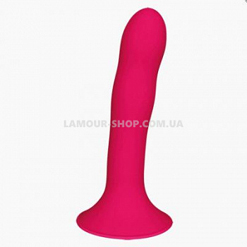 Фалоімітатор Adrien Lastic Hitsens 4 Pink,  для страпона, діаметр 3.7см, 
