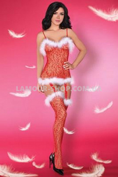 Боді-комбінезон Catriona Christmas червоний Livia Corsetti Fashion (S/L)