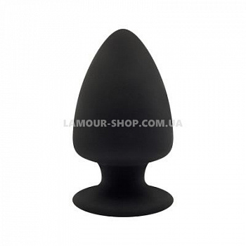 Анальна пробка SilexD (Model 1 size M) силікон + Silexpan, діаметр 6,2 см