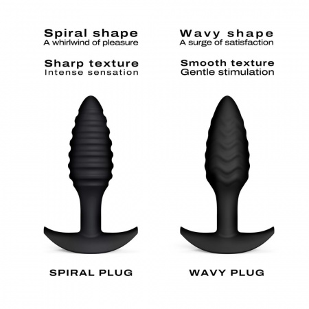фото Анальна пробка Dorcel SPIRAL PLUG, діаметр 3 см, силікон